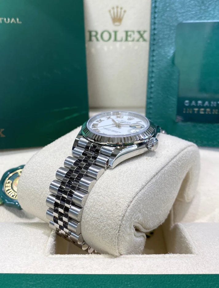 Rolex Datejust m278274-0009/0010 White 31mm Dial Oyster Watch - Image 10