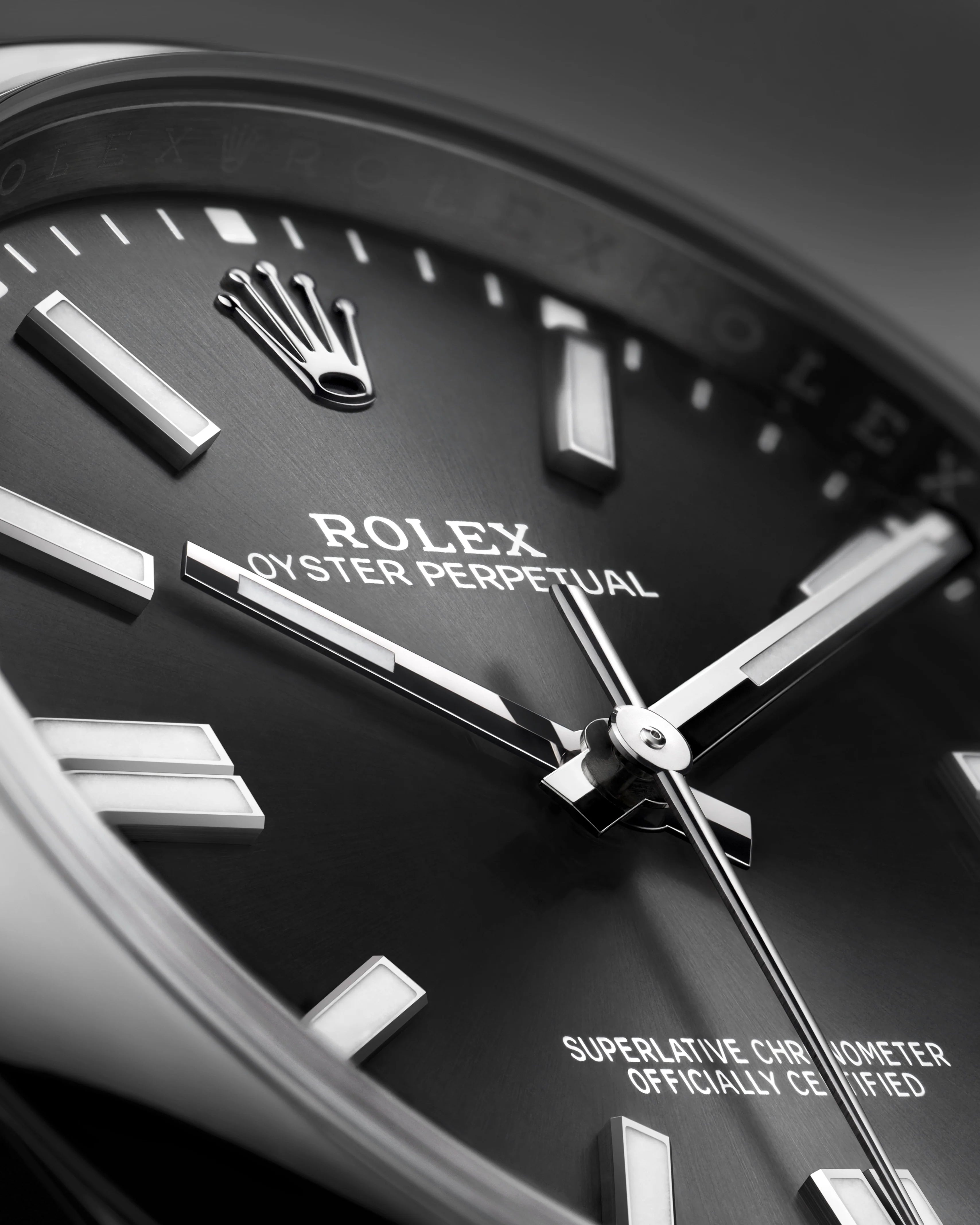 Rolex Oyster-Perpetual 41mm 124300-0002 Stainless Steel Black Index Dial Watch - Image 9