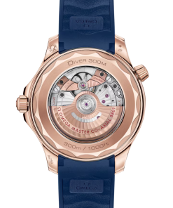 Alternative view of Omega Seamaster Diver 300M 42mm Blue Dial Sedna�?18k Rose Gold Strap 210.62.42.20.03.001