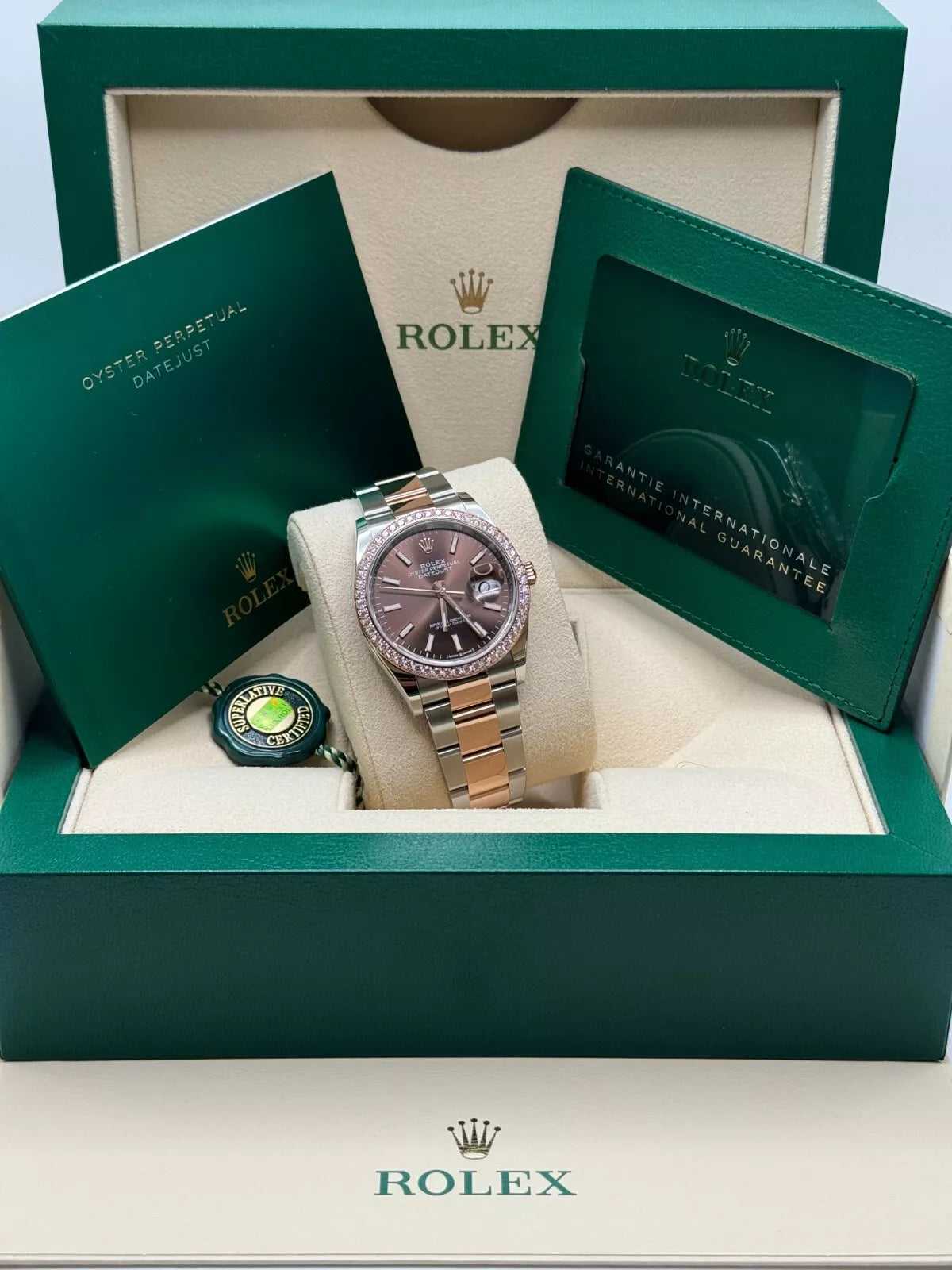 Rolex Datejust 36mm 126281 Chocolate Dial Oyster Bracelet - Image 11