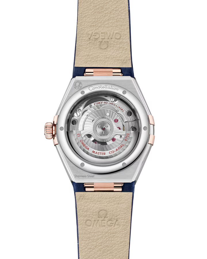 Omega Constellation Ladies' Selection 29mm steel �?Sedna�?gold on leather strap 131.23.29.20.99.003 - Image 2