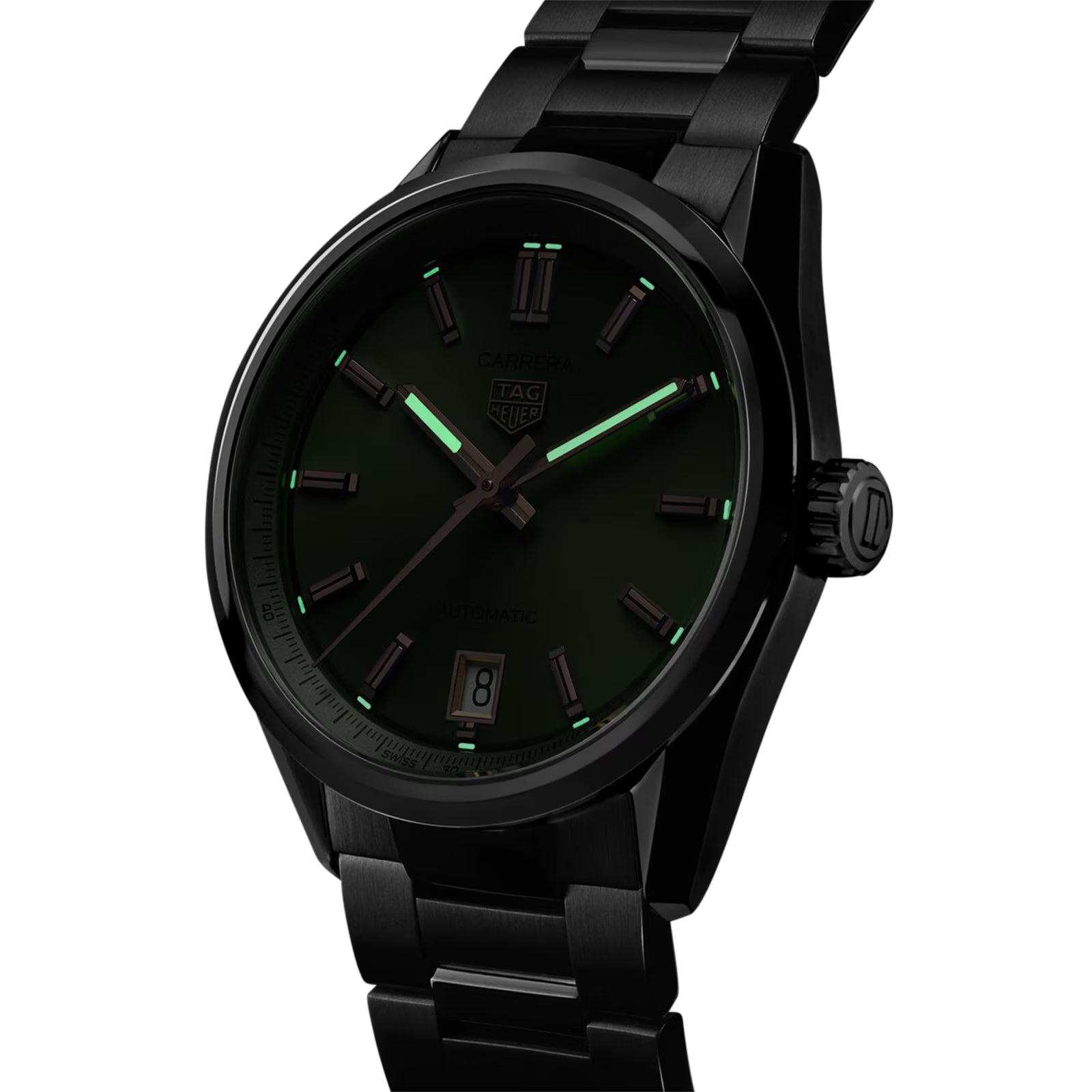 TAG Heuer Carrera Date 36mm Unisex Watch Green WBN2312.BA0001 - Image 3