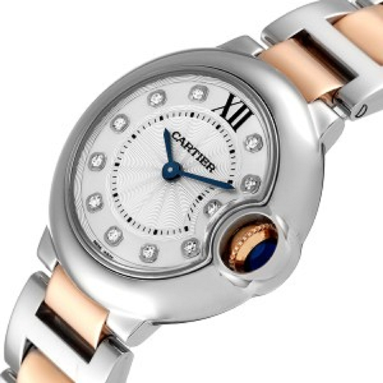 Cartier BALLON BLEU Rose Gold Mix Diamond Dial 36mm - Image 3