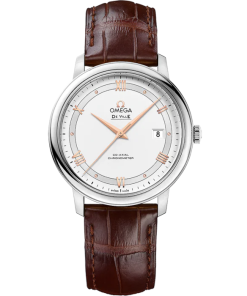 Omega De Ville Prestige 39.5mm Silver Dial Stainless Steel Strap 424.13.40.20.02.002