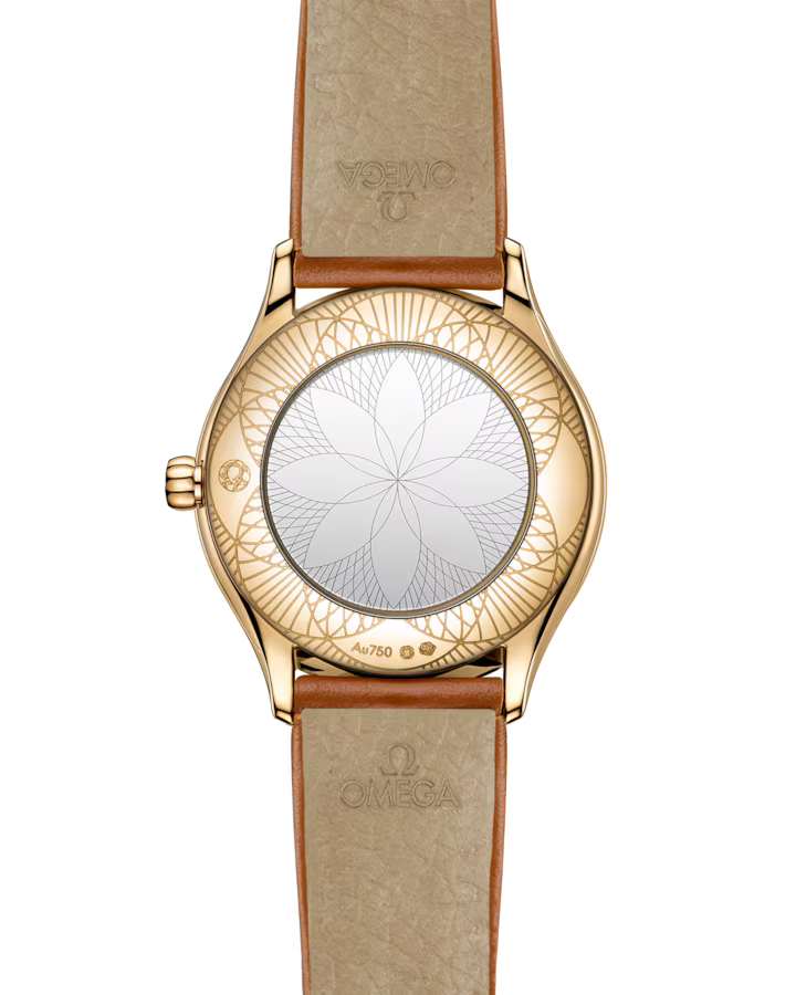Omega De Ville Mini Trésor 26mm White Dial with Diamonds Moonshine�?18k Rose Gold Strap 428.57.26.60.04.005 - Image 2