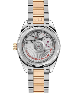Alternative view of Omega Seamaster Aqua Terra Shades 34 mm Yellow Dial Stainless Steel and  Moonshine�?18k Yellow Gold Bracelet 220.20.34.20.08.001