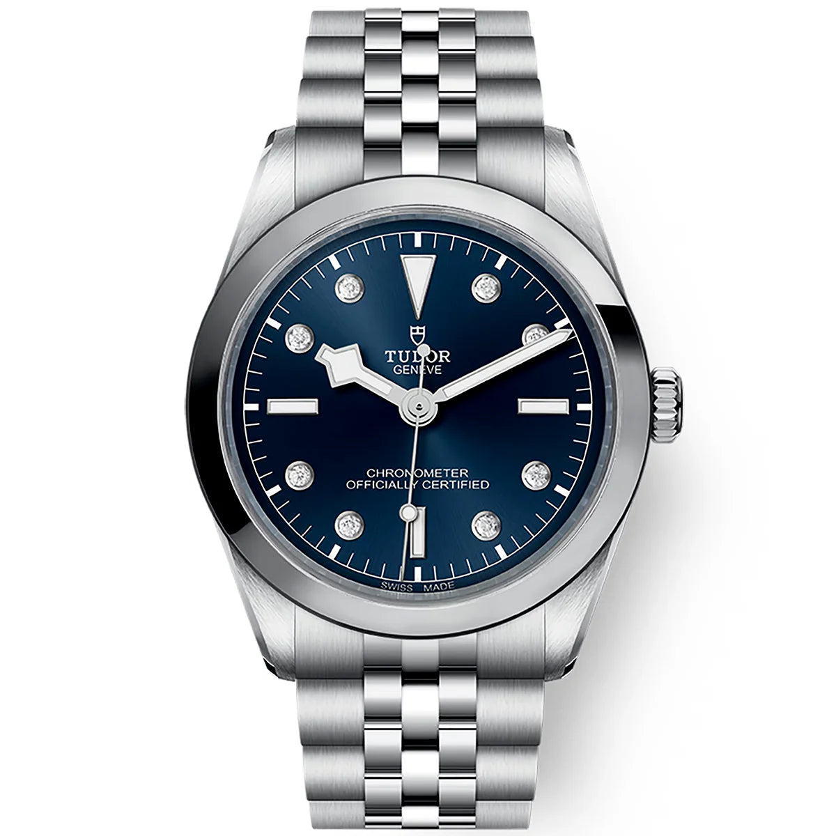 TUDOR Black Bay 36mm Blue Diamond Set Dial Bracelet Watch M79640-0005