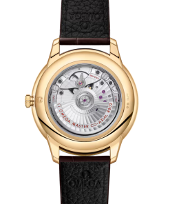 Alternative view of Omega De Ville Prestige 41 mm Silver Dial 18k Yellow Gold Strap 434.53.41.20.02.001