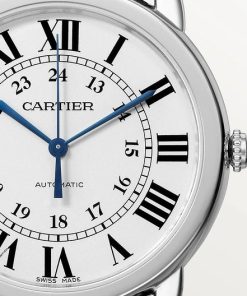 Alternative view of Cartier MONTRE RONDE SOLO Silver Gray 42mm