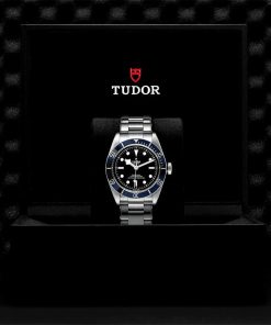 Alternative view of TUDOR Black Bay 41mm Black Dial & Blue Bezel Men's Automatic Bracelet Watch M79230B-0008