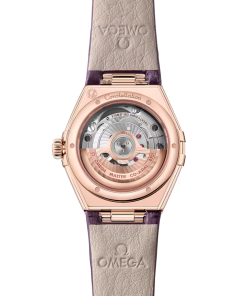 Alternative view of Omega Constellation Ladies' Selection 29mm Sedna�?gold on alligator 131.58.29.20.60.002