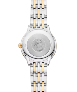 Alternative view of Omega De Ville Prestige 30 mm Silver Dial Stainless Steel and 18k Yellow Gold Bracelet 434.20.30.60.02.002
