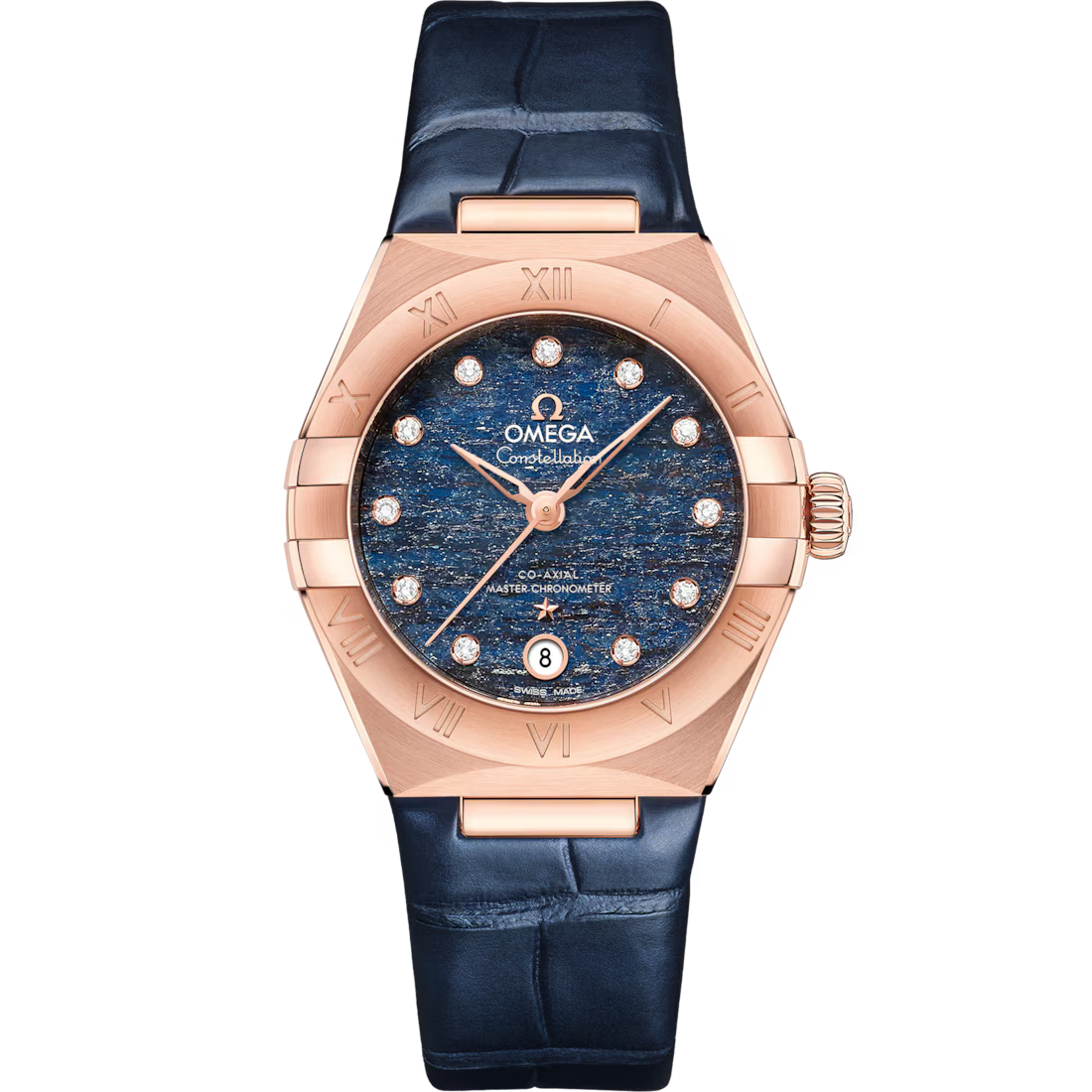 Omega Constellation Ladies' Selection 29mm Sedna�?gold on leather strap 131.53.29.20.99.001