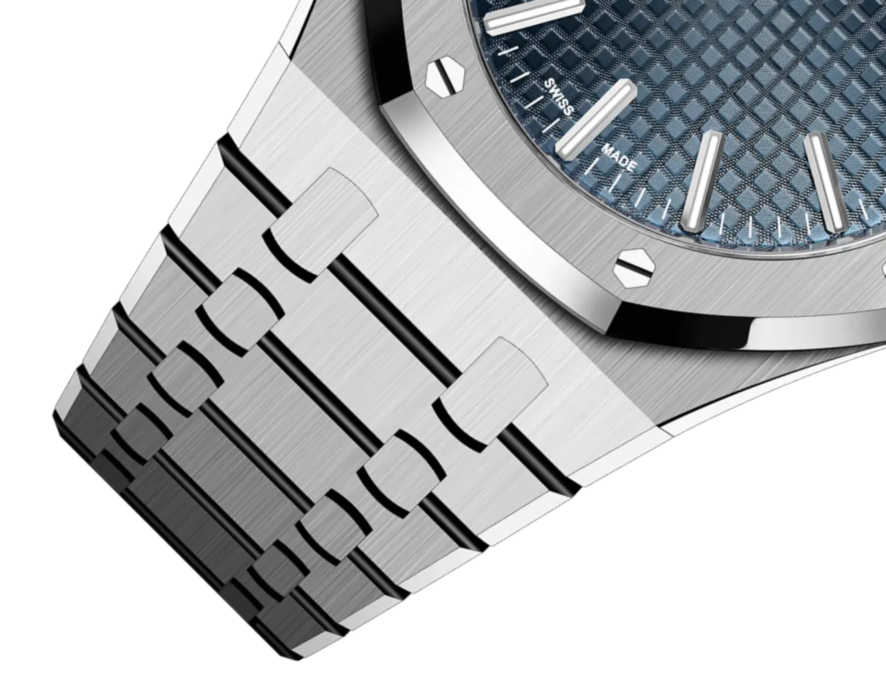 Audemars Piguet ROYAL OAK “Night Blue Cloud 50�?Dial 41mm - Image 5