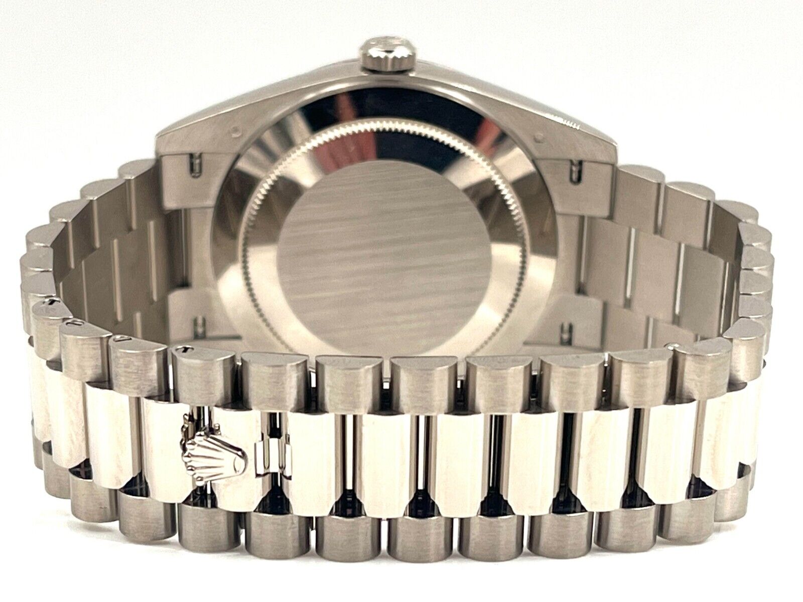 Rolex Day-Date President 40mm White Gold Blue Roman Dial - 228239 - Image 6