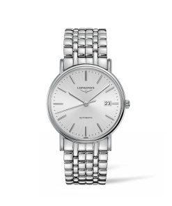 Longines Men's L4.921.4.72.6  Presence Stainless Steel Watch
