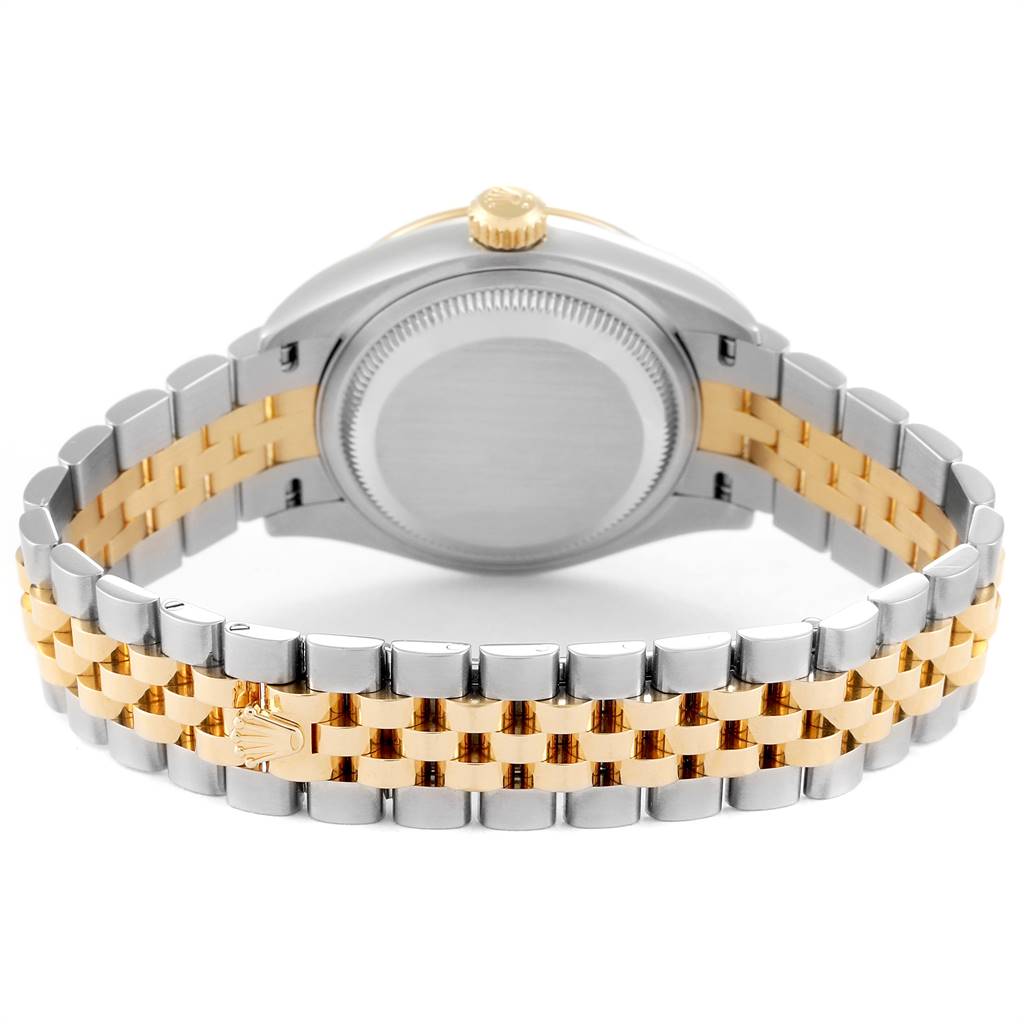 Rolex Lady-Datejust 28mm 279383RBR Silver Dial Yellow Rolesor Oyster Bracelet - Image 6