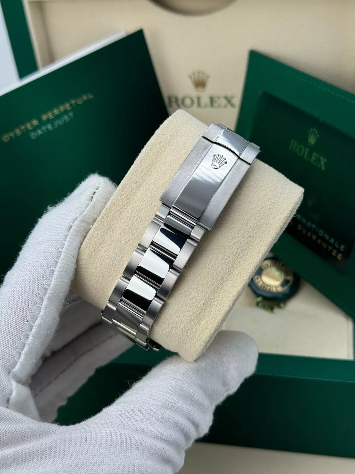 Rolex Datejust 36mm 126200 Oyster Perpetual Silver Dial Jubilee Stainless Steel - Image 7