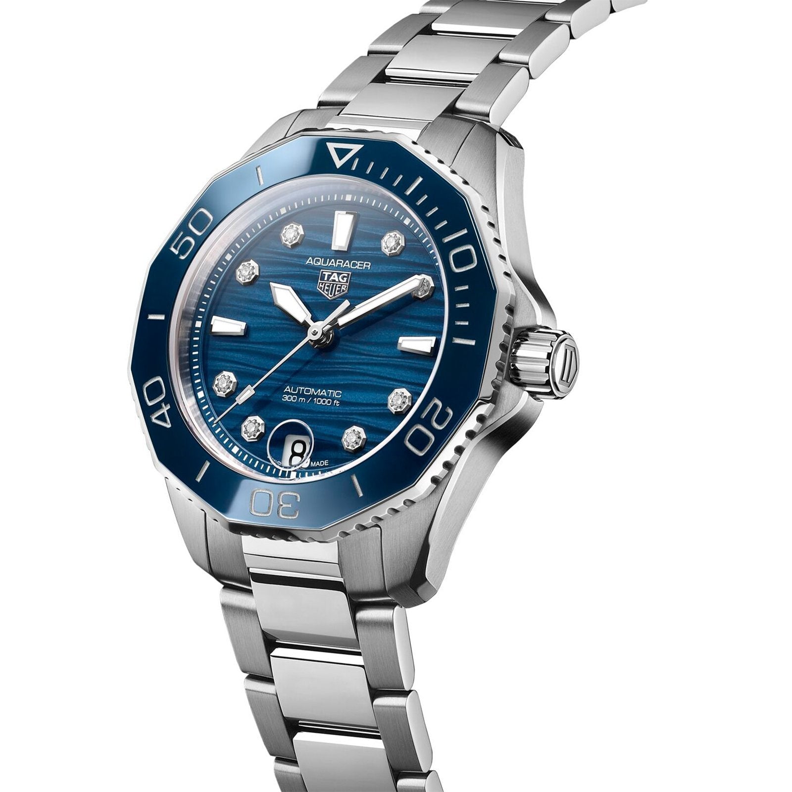 TAG Heuer Aquaracer Professional 300 Automatic 36mm Ladies Watch WBP231B.BA0618 - Image 2