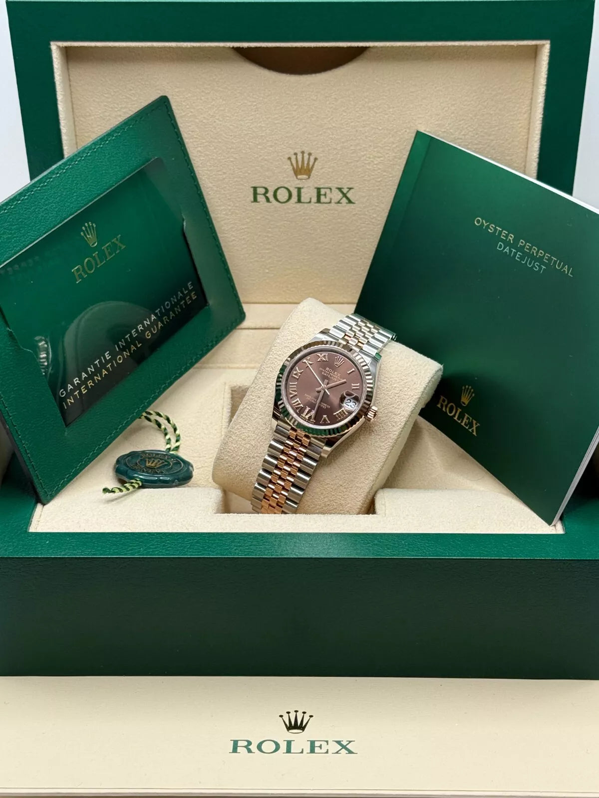 Rolex Datejust m278271-0003/0004 Chocolate 31mm Dial Oyster Bracelet Watch - Image 7