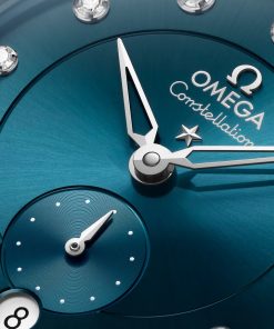 Alternative view of Omega Constellation 34mm Blue Dial Stainless Steel Bracelet 131.10.34.20.53.001