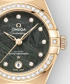 Alternative view of Omega Constellation Ladies' Selection 29mm yellow gold on yellow gold 131.55.29.20.99.005