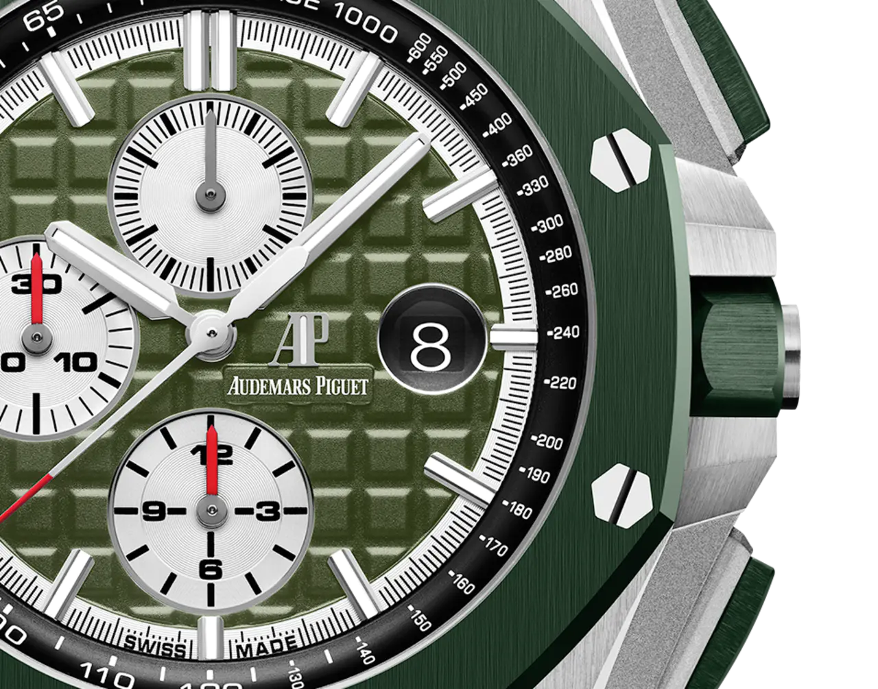 Audemars Piguet OFFSHORE Khaki Green Camouflage Dial CHRONOGRAPH 44mm 26400SO.OO.A055CA.01 - Image 2