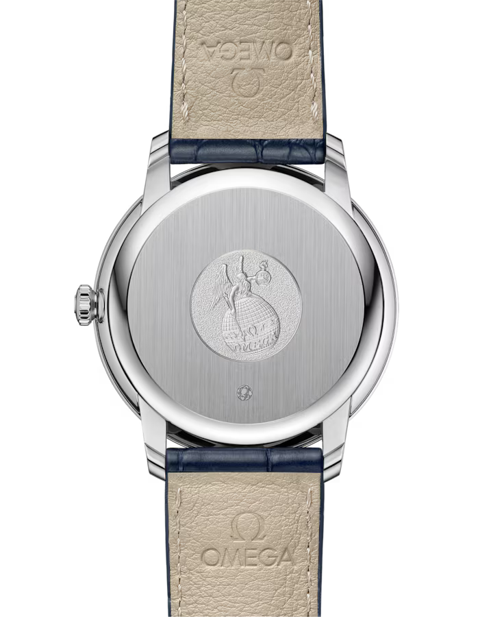 Omega De Ville Prestige 39.5 mm Blue Dial Stainless Steel Strap 424.13.40.20.03.004 - Image 2