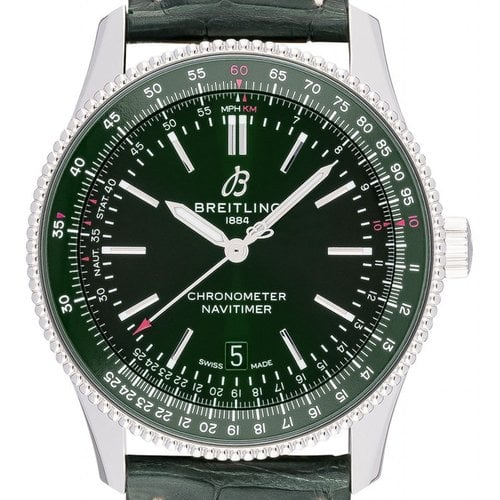 �?024 Hot Sale】Breitling Navitimer GREEN AMAZING DIAL - Image 2