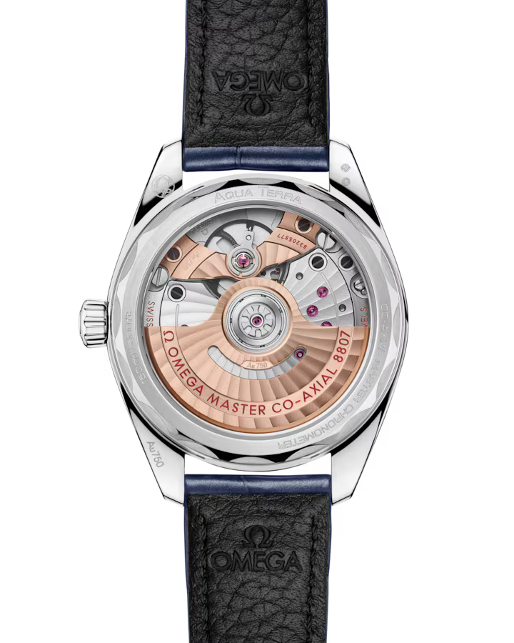 Omega Seamaster Aqua Terra 150M 34 mm Silver Dial with Diamonds Canopus Gold�?Strap 220.58.34.20.99.007 - Image 2