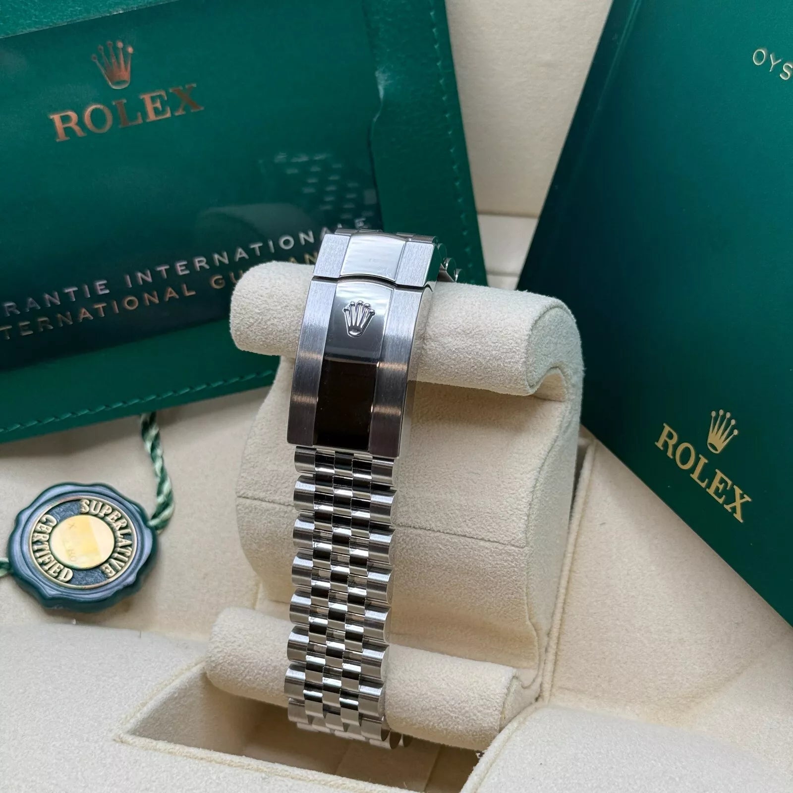 Rolex Datejust 41mm 126334 Slate Diamond Jubilee Stainless Steel - Image 13
