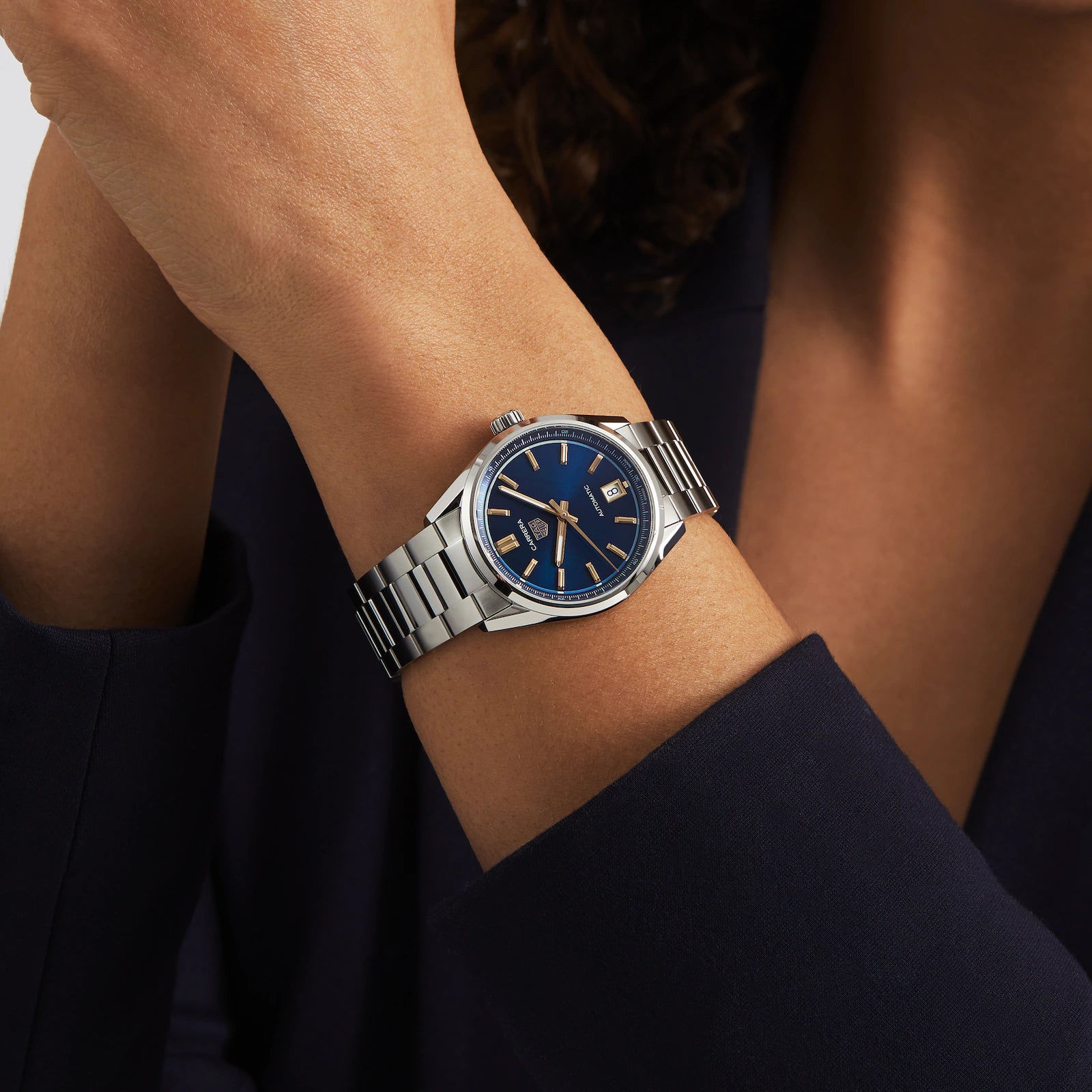 TAG Heuer Carrera Date 36mm Unisex Watch Deep Blue WBN2311.BA0001 - Image 7