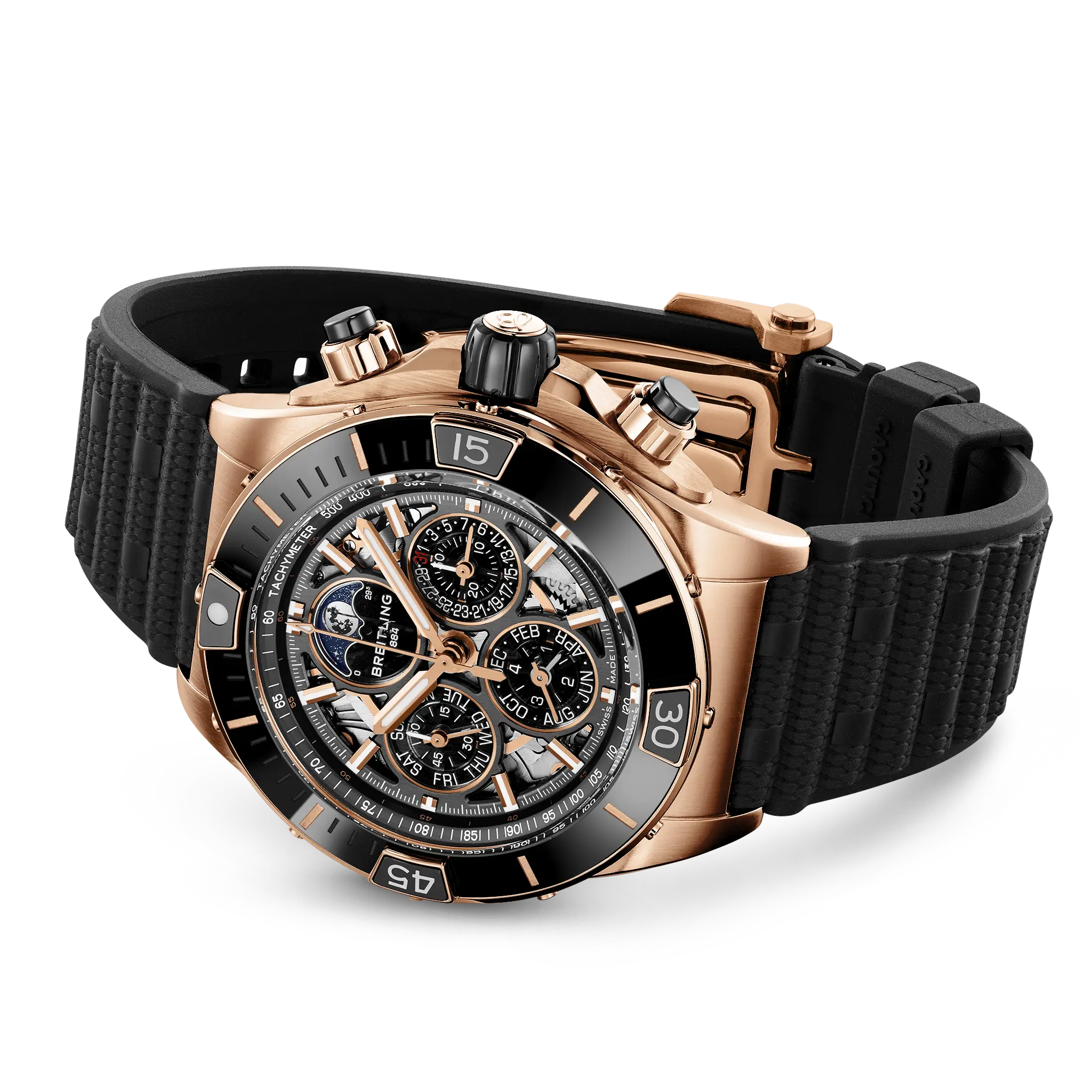 Breitling Chronomat B19 44 Perpetual Calendar 140th Anniversary RB19301A1G1S1 - Image 4
