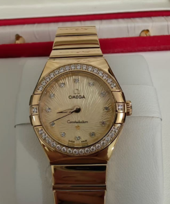 Alternative view of Omega Constellation Ladies' Selection 28mm Moonshine�?gold on Moonshine�?gold 131.55.28.60.58.001