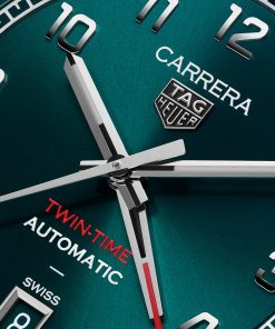 Alternative view of TAG Heuer Carrera Date 41mm Mens Watch Green WDA2114.BA0043