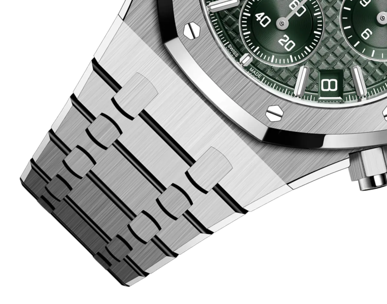 Audemars Piguet ROYAL OAK Khaki Green Dial CHRONOGRAPH 41mm - Image 4