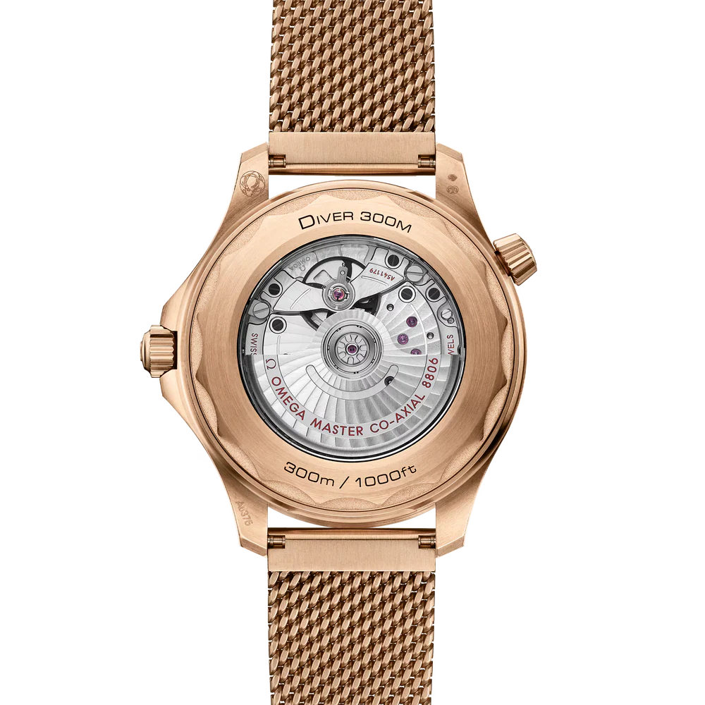 Omega Seamaster Diver 300M 42mm Bronze Gold on Bronze Gold Self Winding Watch 210.90.42.20.01.003 - Image 3