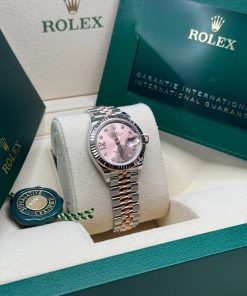 Alternative view of Rolex Lady-Datejust 28mm 279171 Rose-colour Diamond Set Oyster Stainless Steel and Rose Gold