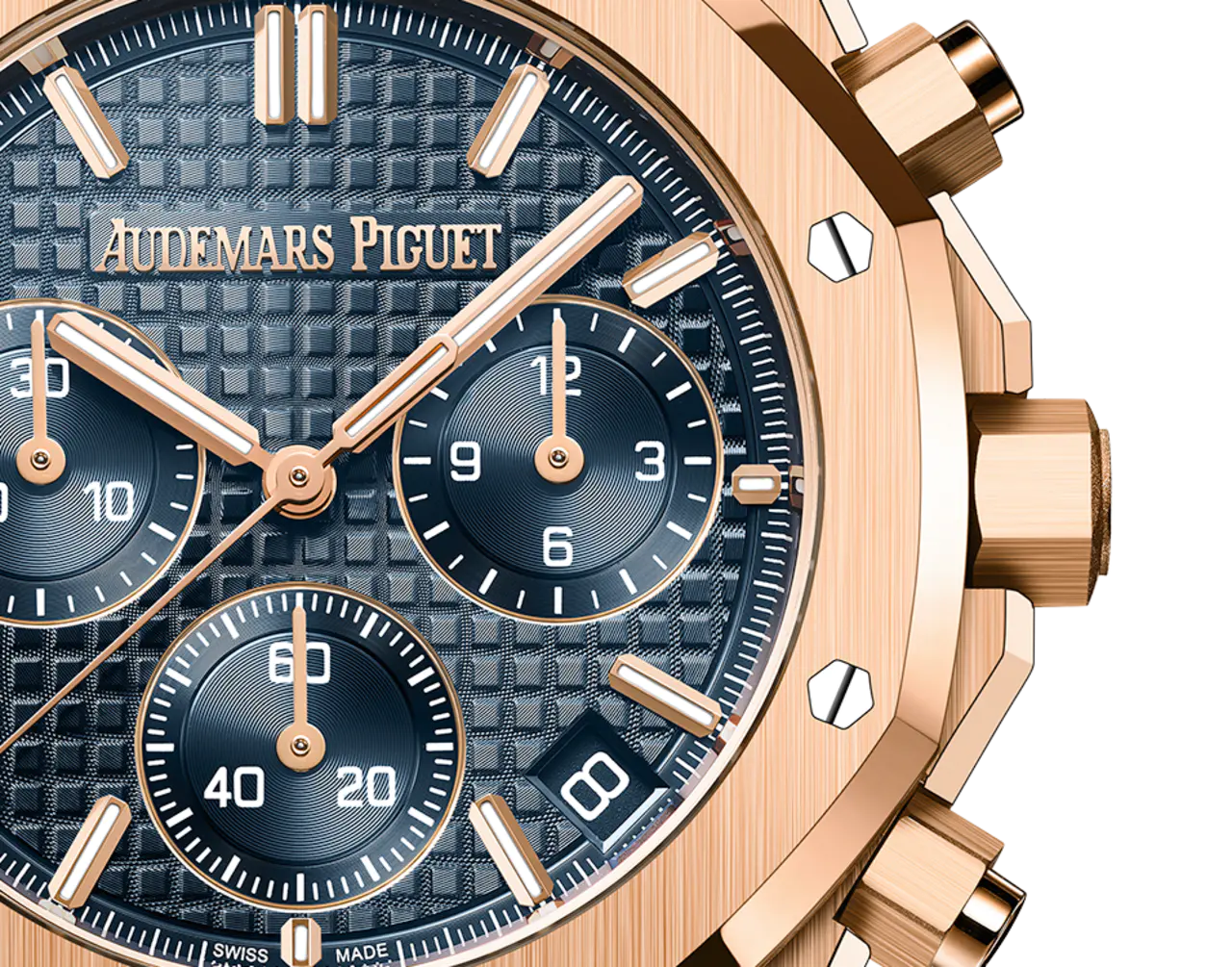 Audemars Piguet ROYAL OAK Pink Gold “Bleu nuit nuage 50�?Dial CHRONOGRAPH 41mm 26240OR.OO.1320OR.05 - Image 2
