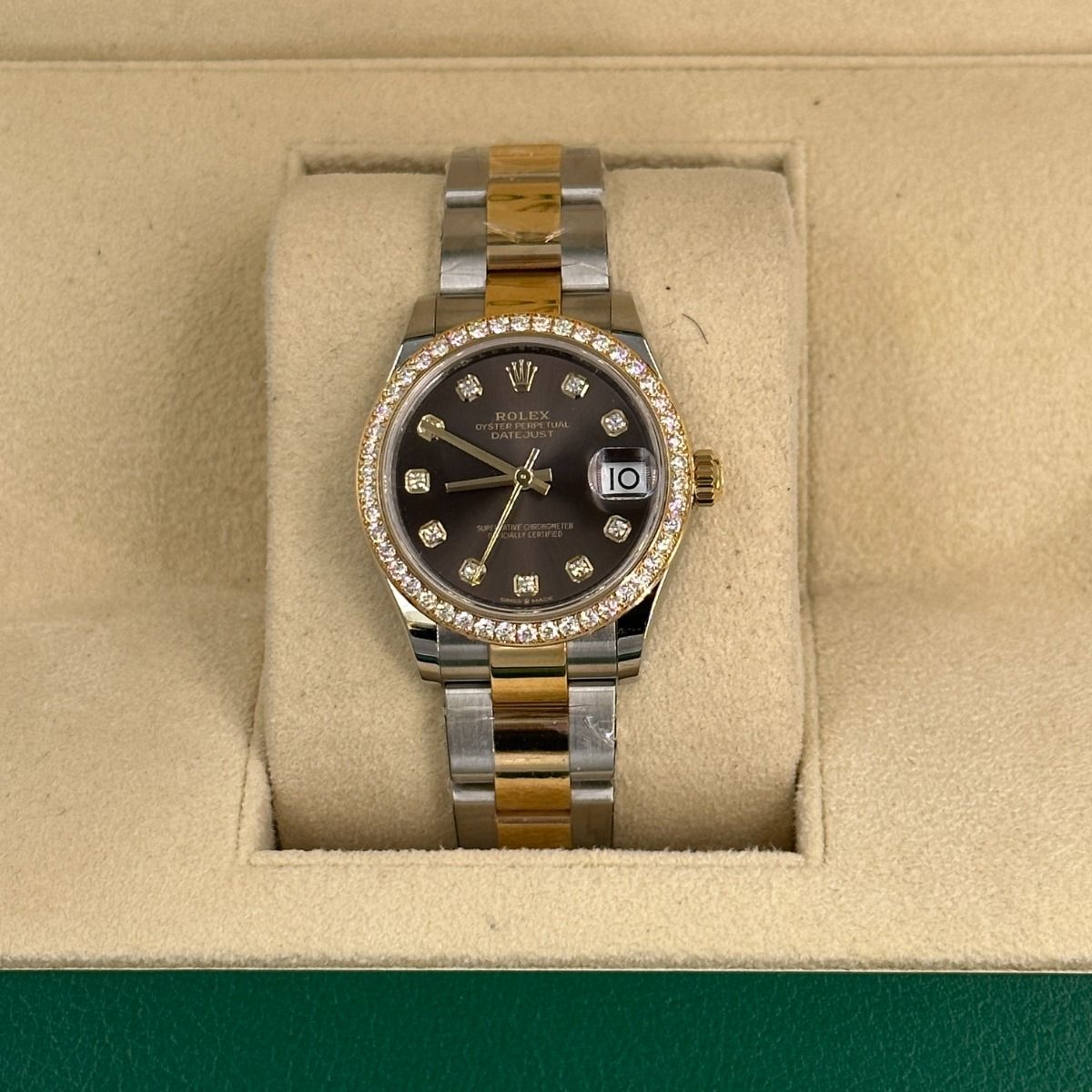 Rolex Datejust m278383RBR-0021/0022 31mm Dark Grey Dial Oyster Bracelet - Image 18