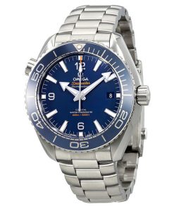 Alternative view of Omega Seamaster Planet Ocean 600M 43.5mm Blue Dial Stainless Steel Bracelet 215.30.44.21.03.001