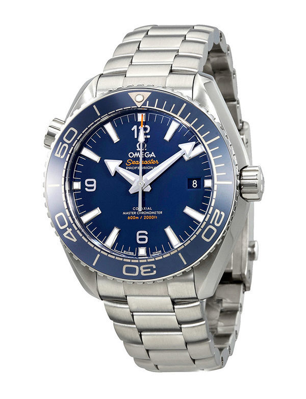 Omega Seamaster Planet Ocean 600M 43.5mm Blue Dial Stainless Steel Bracelet 215.30.44.21.03.001 - Image 2