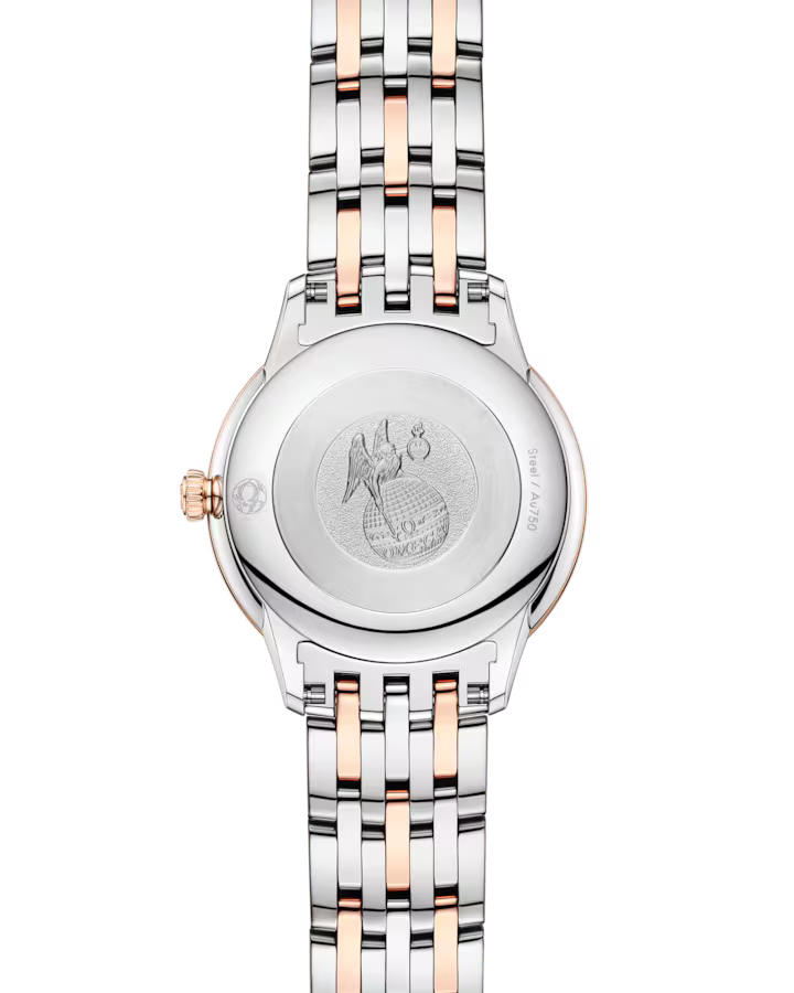 Omega De ville Prestige Stainless steel & 18K Sedna™Gold Lady's Watch 27.5mm 434.20.28.60.09.001 - Image 2