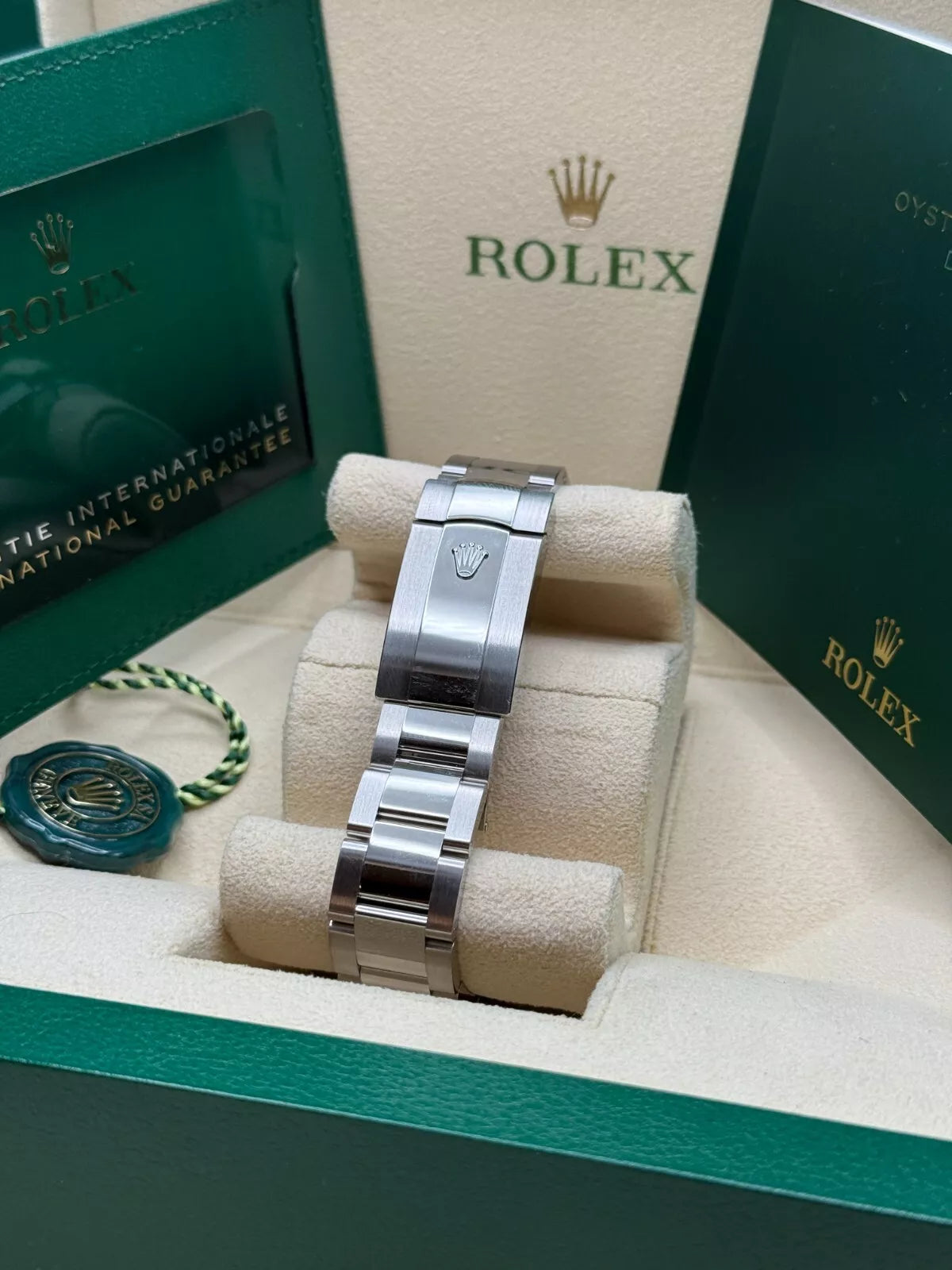 Rolex Datejust 41mm 126334 Blue Diamond Oyster Stainless Steel Mens Watch - Image 6