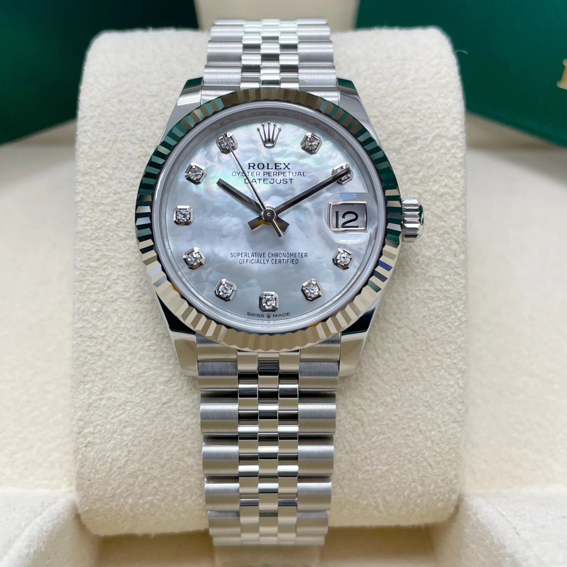 Rolex Datejust m278274-0005/0006 31mm Mother-of-Pearl 31mm Dial Oyster Watch - Image 13
