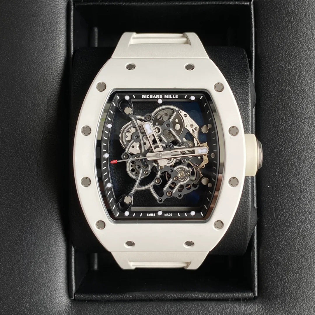 RM055 White Ceramic Dial - Image 2