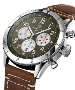 Alternative view of Breitling Aviator Super Avi B04 Curtiss Warhawk 46mm AB04452A1L1X1