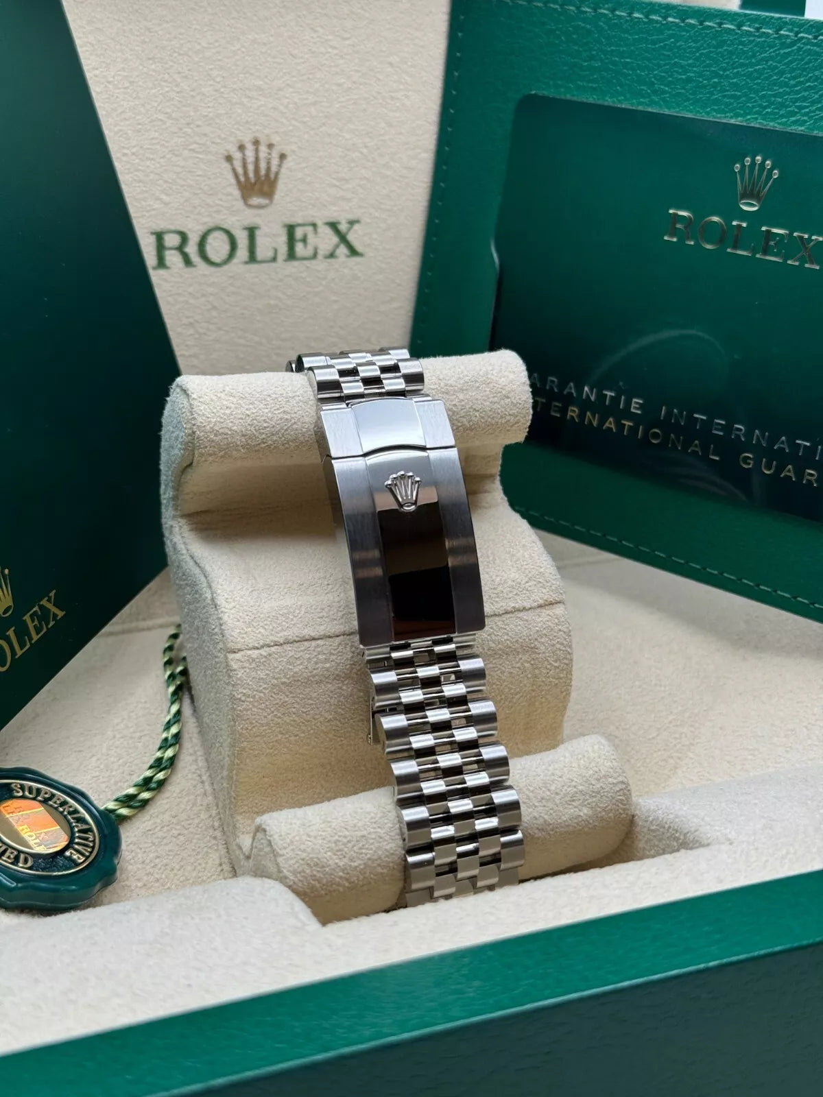 Rolex Datejust 41mm 126334 Slate Roman Jubilee Stainless Steel Mens Watch - Image 6
