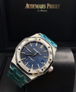 Audemars Piguet Royal Oak Selfwinding Blue dial, 37mm, Stainless steel, 15450ST.OO.1256ST.03