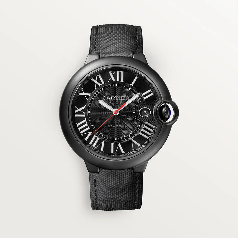 Cartier BALLON BLEU CARBON WATCH 42 mm